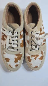 Myra Daddle Damen-Sneaker US 8 Rindslederhaar & Wildleder Western Cowgirl - Bild 1 von 6