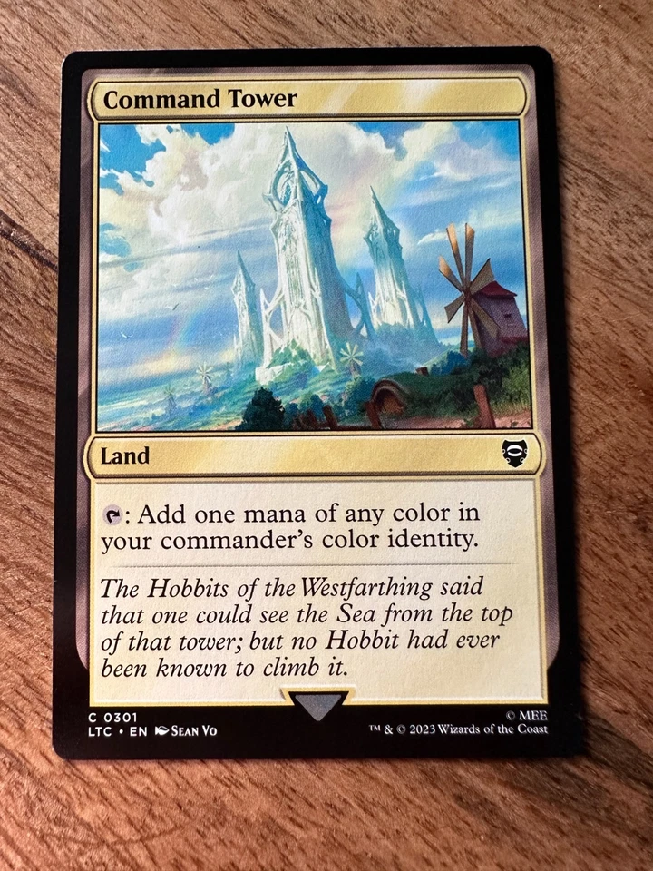 Command Tower / Befehlsturm - Lord of the Rings - LOTR - NM/EX - EN - MTG Magic - Bild 1 von 1