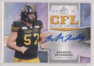 2021 SP Game Used Edition CFL Scripts /100 Brandon Revenberg #S-BR Auto - Picture 1 of 4