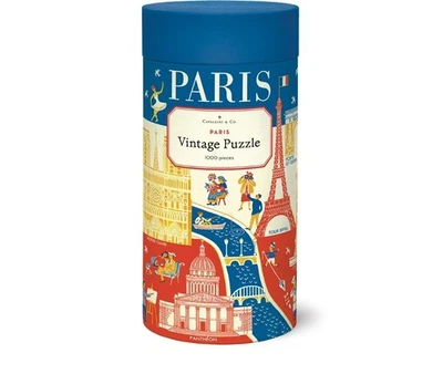 Cavallini & Co., "Paris Monuments" 1000 Piece Puzzle, NEW - Image 1 of 3
