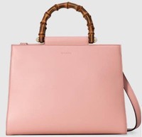 gucci bamboo bag pink