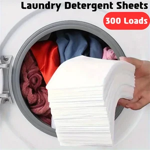 Laundry Detergent Sheets 300 Loads Max Strength Eco Friendly Fresh Linen Scent - Picture 1 of 8