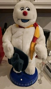 Gemmy Frosty El Muñeco de Nieve 20" FUNCIONA Animado Bailando Girando Copo de Nieve - Imagen 1 de 4