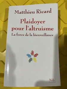 PLAIDOYER POUR L'ALTRUISME (FRENCH EDITION) By Matthieu Ricard - Picture 1 of 2