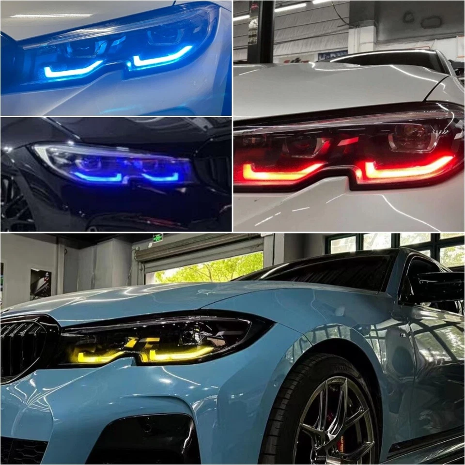 DRL Boards For 2020 BMW G20 320i 330i M340i LED Headlight Angel Eyes Daylight Foto 1 de 4