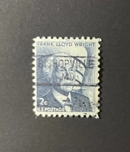 Bishopville, Maryland Type 841 Precancel - 2 cents Wright - U.S. #1280 - MD - Picture 1 of 2