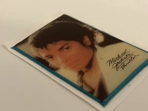 NEU MICHAEL JACKSON geschwollener Aufkleber - weiße Jacke Thriller Ära! - Bild 1 von 3