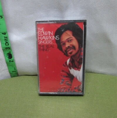 EDWIN HAWKINS SINGERS cassette tape Real Thing NWT gospel Oh Happy Day 1970s - Image 1 of 2