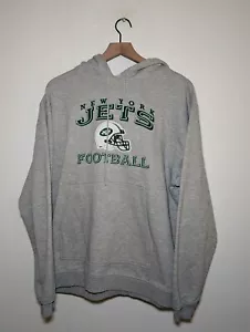 Vintage Reebok Apparel New York Jets NFL Sweater Medium Pullover grau grün - Bild 1 von 7