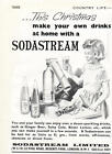 1958 Sodastream Original ganzseitige Vintage Magazin Anzeige