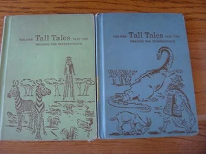 Vintage The New Tall Tales Reading For Independence Part One & Two 1959 Set of 2 - Picture 1 of 8