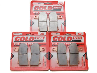 Pastillas de freno delanteras y traseras para Harley Davidson FLHX Street Glide 2014-2015 Foto 1 de 2