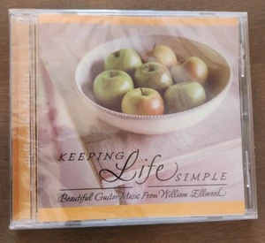 Keeping Life Simple (Akustikgitarre) William Ellwood CD 2000 Markenzeichen Neu - Bild 1 von 8