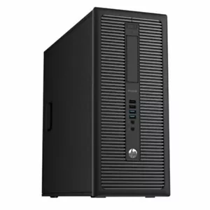 HP EliteDesk 800 G1, i5-4670, 4GB RAM, 1000GB HDD + 120 SSD, DVD-RW Win10 Pro - Bild 1 von 2