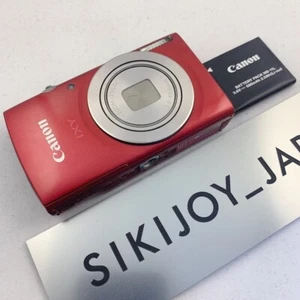Canon IXY 200 Red PowerShot ELPH 185 20MP 8x Zoom Digital Camera fast ship japan - Picture 1 of 18