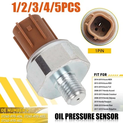 VVT Variable Valve Timing Oil Pressure Switch for Honda Pilot Odyssey Accord1-5x - Image 1 of 4