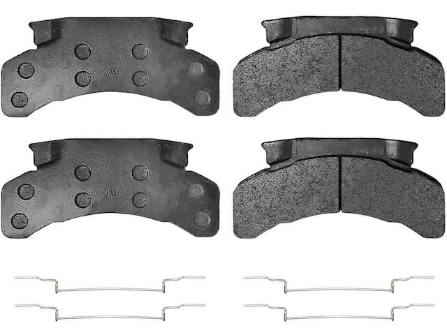 Juego de pastillas de freno delanteras para Ford F-750 2002 2001-2003 ZC791QY Foto 1 de 1