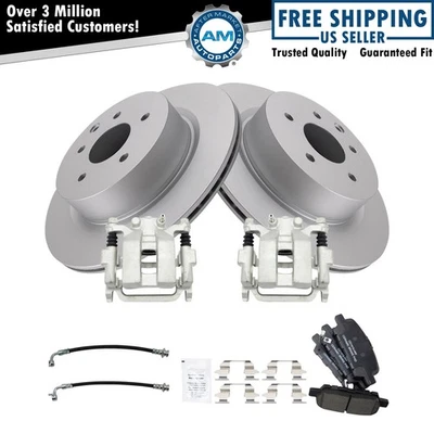 Kit Pastillas Freno Traseras y Rotor Cerámica Premium Recubrimiento G Para 06-09 INFINITI M35 M45 Foto 1 de 4