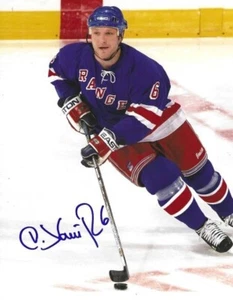 Autographed 8x10 DARIUS KASPARAITIS New York Rangers Photo w/ Show ticket - Picture 1 of 1