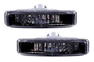 BMW 5 SERIES E39 95-03 SIDE LIGHT REPEATER INDICATORS- CRYSTAL BLACK - Picture 1 of 1