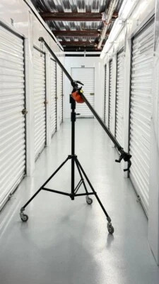 Manfrotto Super Boom 3390 com suporte de cinema - Preto - Imagem 1 de 4