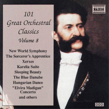 Jean Sibelius 101 Great Orchestral Classics - Volume 8 (CD) Album (UK IMPORT)