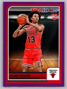 JulianPhillips Purple Rookie 2023-24 Panini Hoops Basketball - Picture 1 of 1