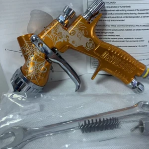 Pistola pulverizadora Golden Spider TE20 1,3 mm boquilla 600 ml LVMP herramienta de pintura para Devilbiss - Imagen 1 de 6