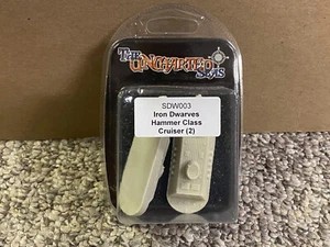 Uncharted Seas SDW0003 Iron Dwarves Hammer Class Cruiser (2) Blister - Imagen 1 de 1