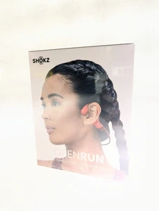 Shokz OpenRun Wireless Bone Conduction Headphones - Red - Picture 1 of 3