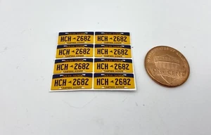 Calcomanías personalizadas a escala 1/18 amarillas de Nueva York para modelos diecast - Imagen 1 de 2