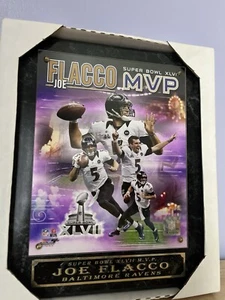 9x12 Plaque - Joe Flacco Baltimore Ravens Football MVP - Picture 1 of 3