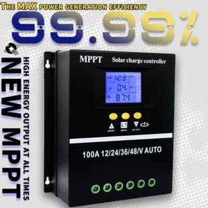 4800W 100A MPPT Solar Charge Controller Battery Regulator Charger 12/24/36/48V - Picture 1 of 9