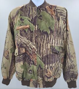 Realtree Spartan Outdoors Camo Hunting Jacket Mens Size Large