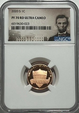 2020 S PROOF LINCOLN PENNY NGC PF70 RD ULTRA CAMEO RED 1c PORTRAIT ONE CENT Cover
