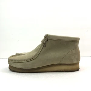 Clark’s Original Wallabee Boots Lace Up 35385 SUEDE Women’s Size 8.5M Shoes - Picture 1 of 7