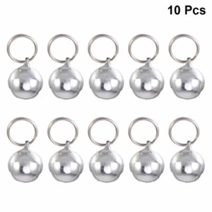 10PCS Cat Loud Bells Cat Bell Dog Collar with Bell Dog Bell Charm Dog Door Bell - Picture 1 of 10