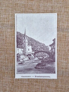 Gressoney nell'800 Fontainemore Valle del Lys Valle d'Aosta - Picture 1 of 1