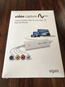 New Open Box - Elgato USB Analog Video Capture Device - Mac, PC , iPhone & iPod - Photo 1/6