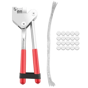 Plier 20Pcs 10X5Mm Scellé Haricots Fil de Plomb D'Étanchéité Joint Pinces À1127 - Imagen 1 de 6