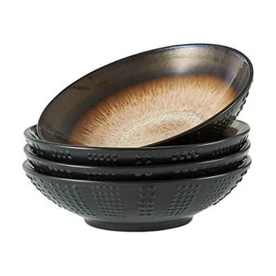 Juego de 4 tazones para pasta Verona Cream, 8 pulgadas Foto 1 de 4