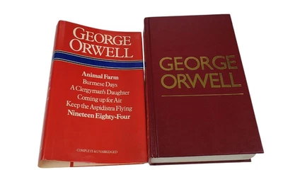 George Orwell Omnibus 1984 Animal Farm Hardcover Book 1980 - Image 1 of 4