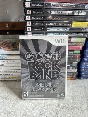 Rock Band: Metal Track Pack (Nintendo Wii, 2009) Complete CIB - Image 1 of 3