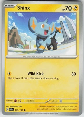 Pokemon Shinx - 069/193 SV02: Paldea Evolved Common NM - Image 1 of 2