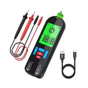 Non-contact Multimeter Electrical Tester 400mAh Lithium Battery Fast Charging - Picture 1 of 11