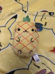 Cats Vs Pickles 6” Chonk Pineapple Kitty Cat #400 NWT Soft Plush Chonk Toy - Picture 1 of 2