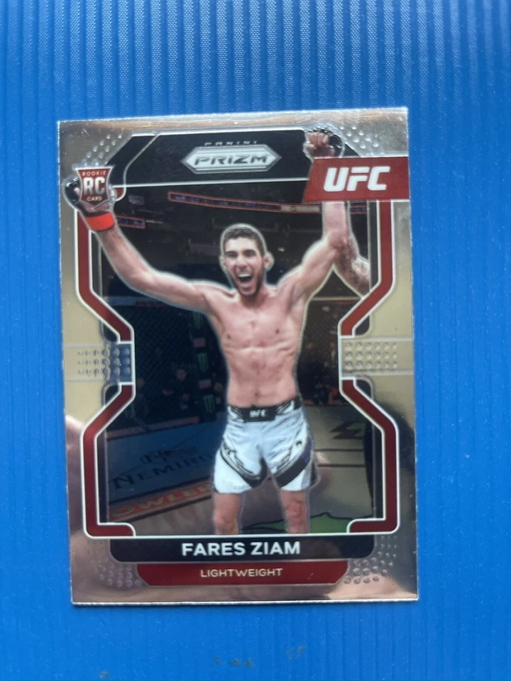 2022 Panini Prizm UFC - Silver Prizm #143 Fares Ziam (RC) - Image 1 of 1
