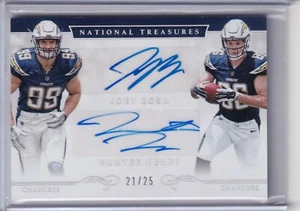 Joey Bosa/Hunter Henry 2016 Panini National Treasures Dual Rc Auto (21/25) - Picture 1 of 2