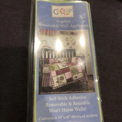 Cocalo baby angelica removable wall appliqués self stick adhesive  - Image 1 of 4