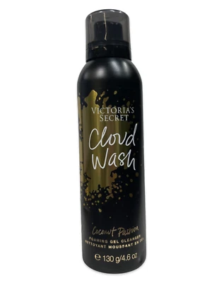 Victoria's Secret Cloud Wash Foaming Gel Cleanser Body Wash Coconut Passion NEW - Image 1 of 2